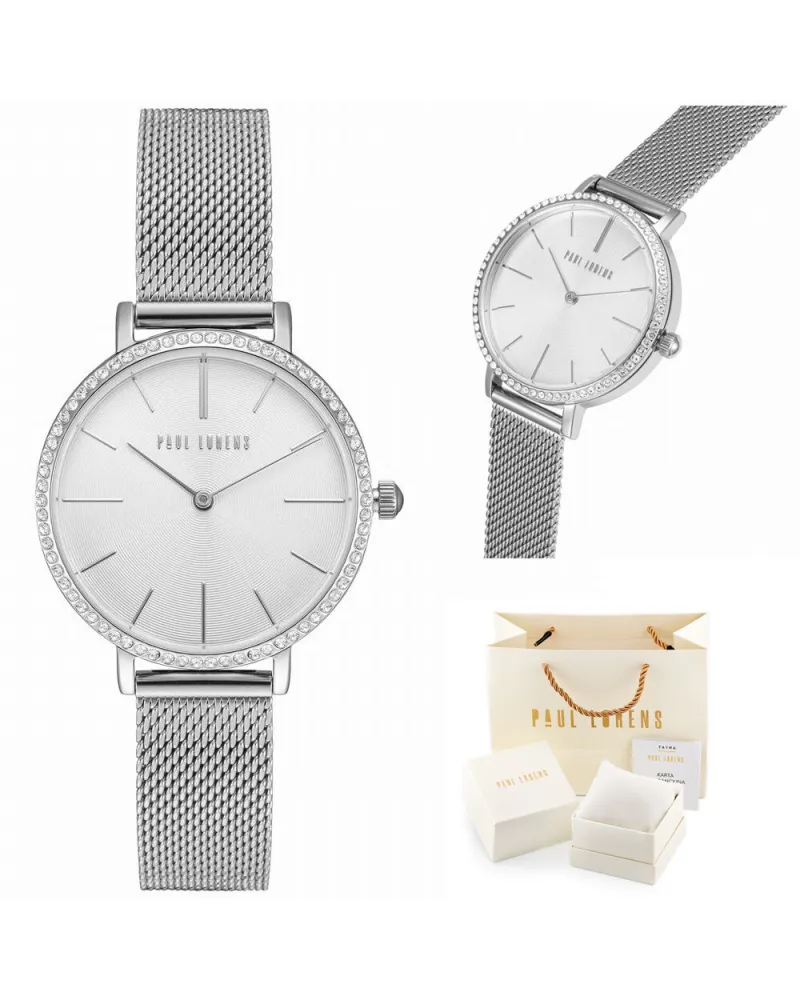 ZEGAREK DAMSKI PAUL LORENS -  PL12894B-3C1 (zg553b) + BOX