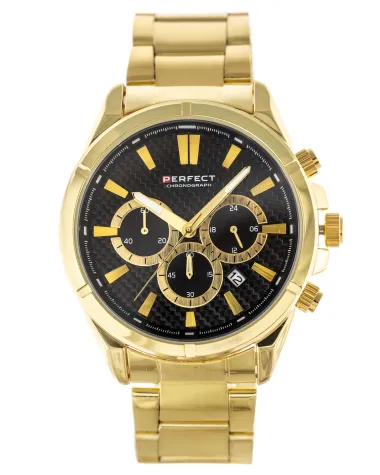 ZEGAREK MĘSKI PERFECT M501CH-06 - CHRONOGRAF (zp381b) + BOX