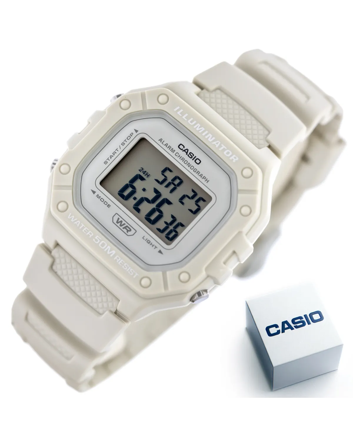 ZEGAREK UNISEX CASIO W-218HC-8A + BOX (zd208e)