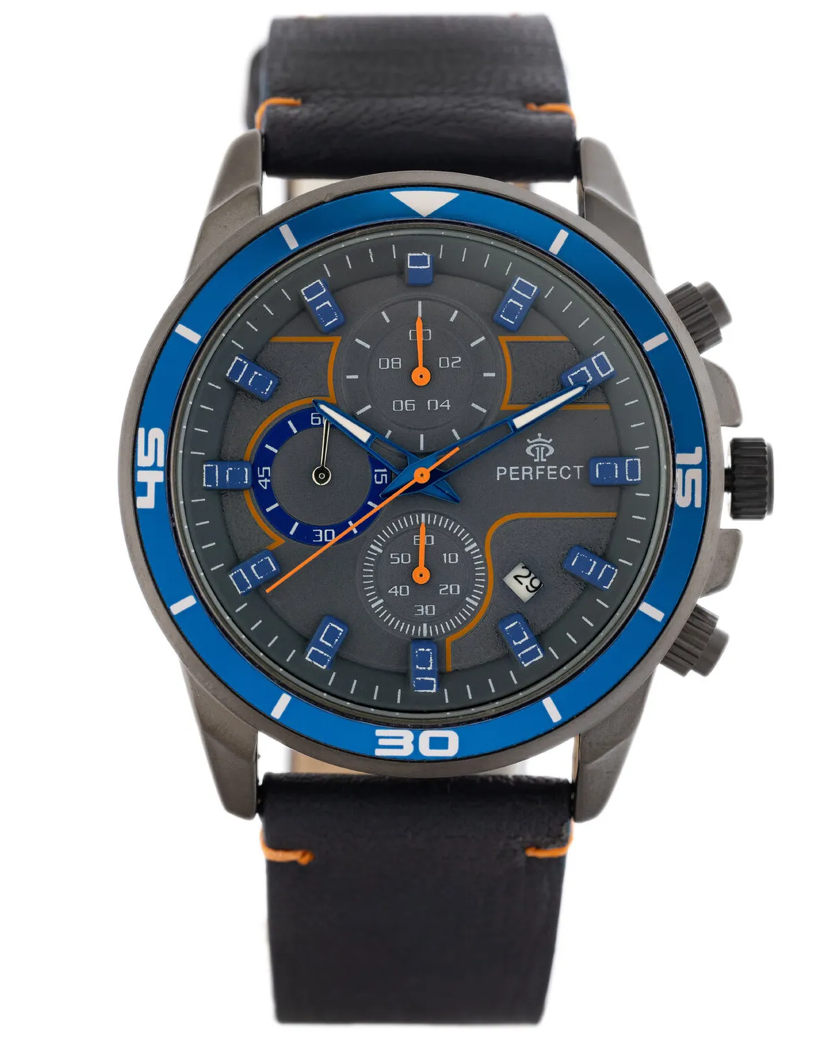 ZEGAREK MĘSKI PERFECT CH02L - CHRONOGRAF (zp351j) + BOX