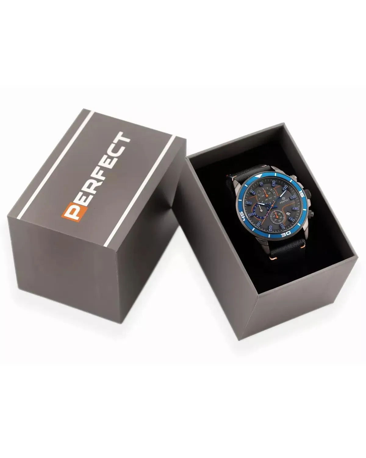 ZEGAREK MĘSKI PERFECT CH02L - CHRONOGRAF (zp351j) + BOX