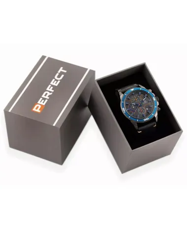 ZEGAREK MĘSKI PERFECT CH02L - CHRONOGRAF (zp351j) + BOX