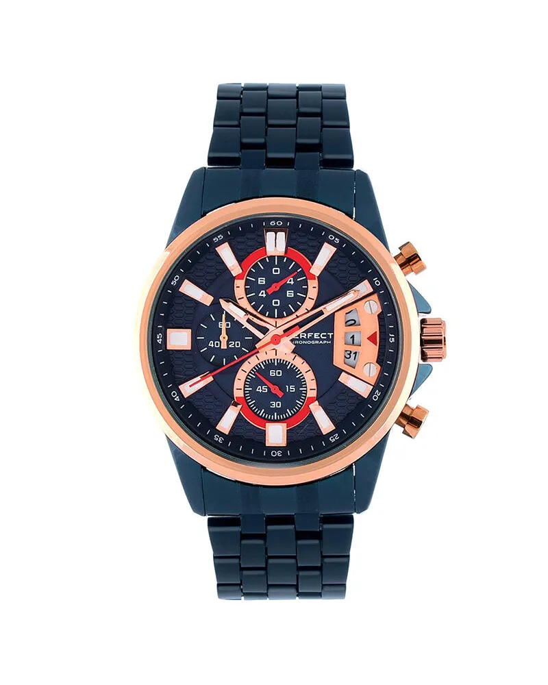 ZEGAREK MĘSKI PERFECT M504CH-06 - CHRONOGRAF (zp383d) + BOX ZEGAREK MĘSKI PERFECT M504CH-06 - CHRONOGRAF (zp383d) + BOX