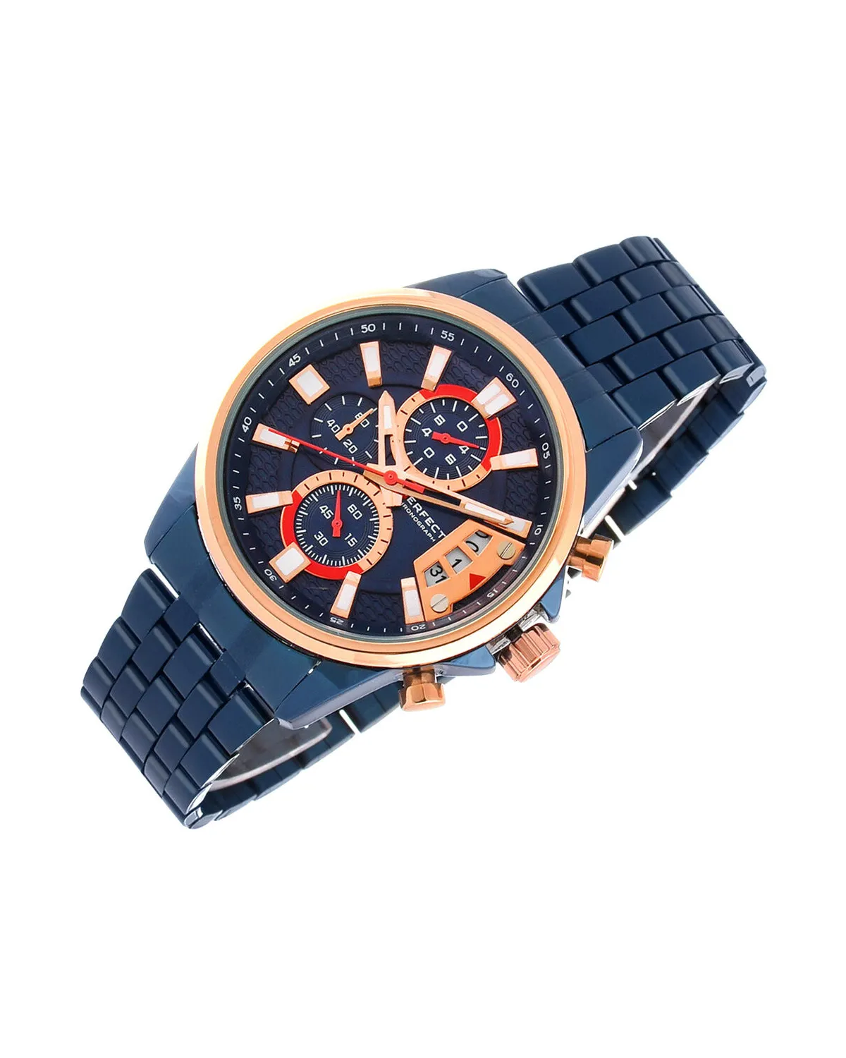 ZEGAREK MĘSKI PERFECT M504CH-06 - CHRONOGRAF (zp383d) + BOX ZEGAREK MĘSKI PERFECT M504CH-06 - CHRONOGRAF (zp383d) + BOX