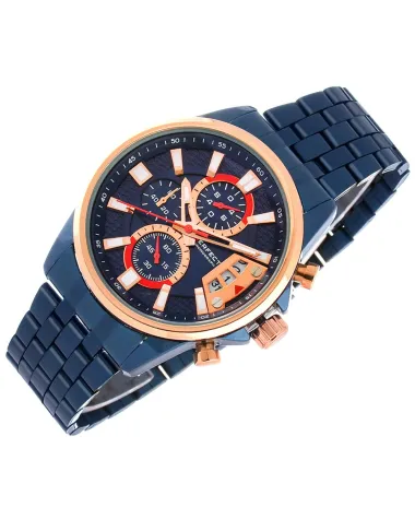 ZEGAREK MĘSKI PERFECT M504CH-06 - CHRONOGRAF (zp383d) + BOX ZEGAREK MĘSKI PERFECT M504CH-06 - CHRONOGRAF (zp383d) + BOX