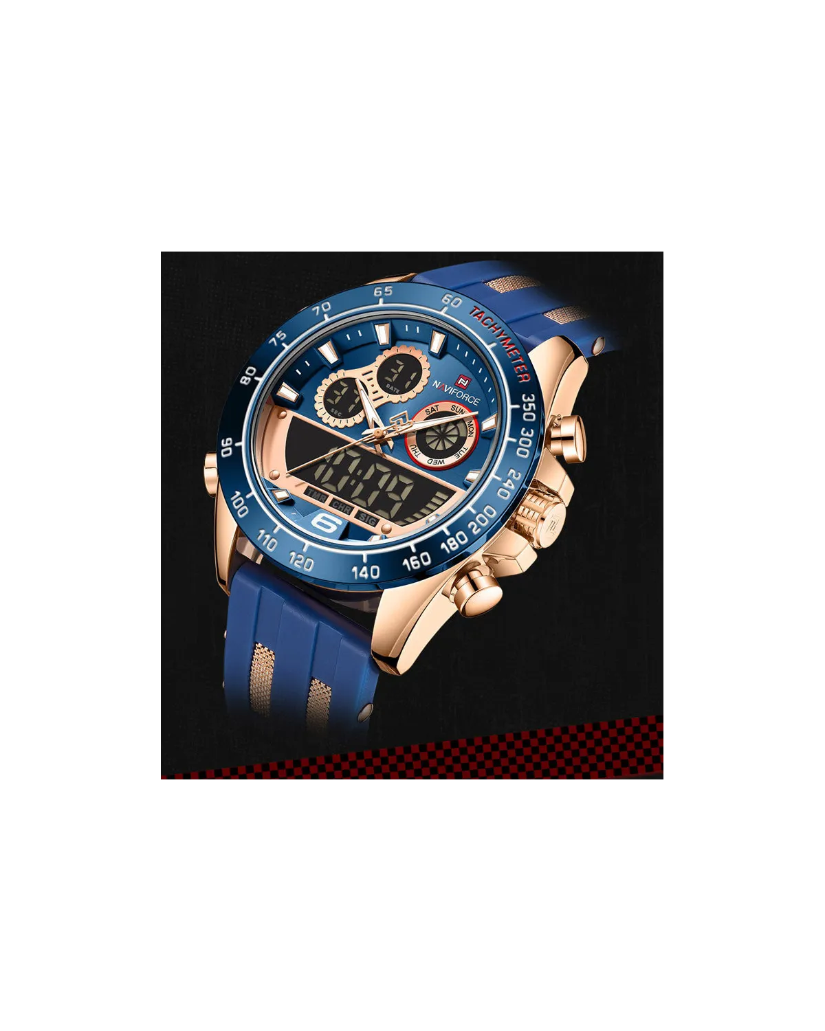 ZEGAREK MĘSKI NAVIFORCE NF9188T - (zn121e) + BOX