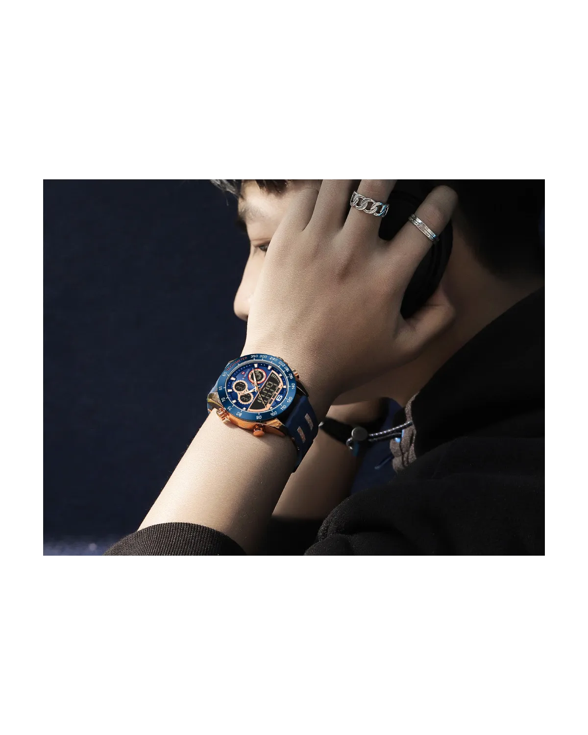 ZEGAREK MĘSKI NAVIFORCE NF9188T - (zn121e) + BOX