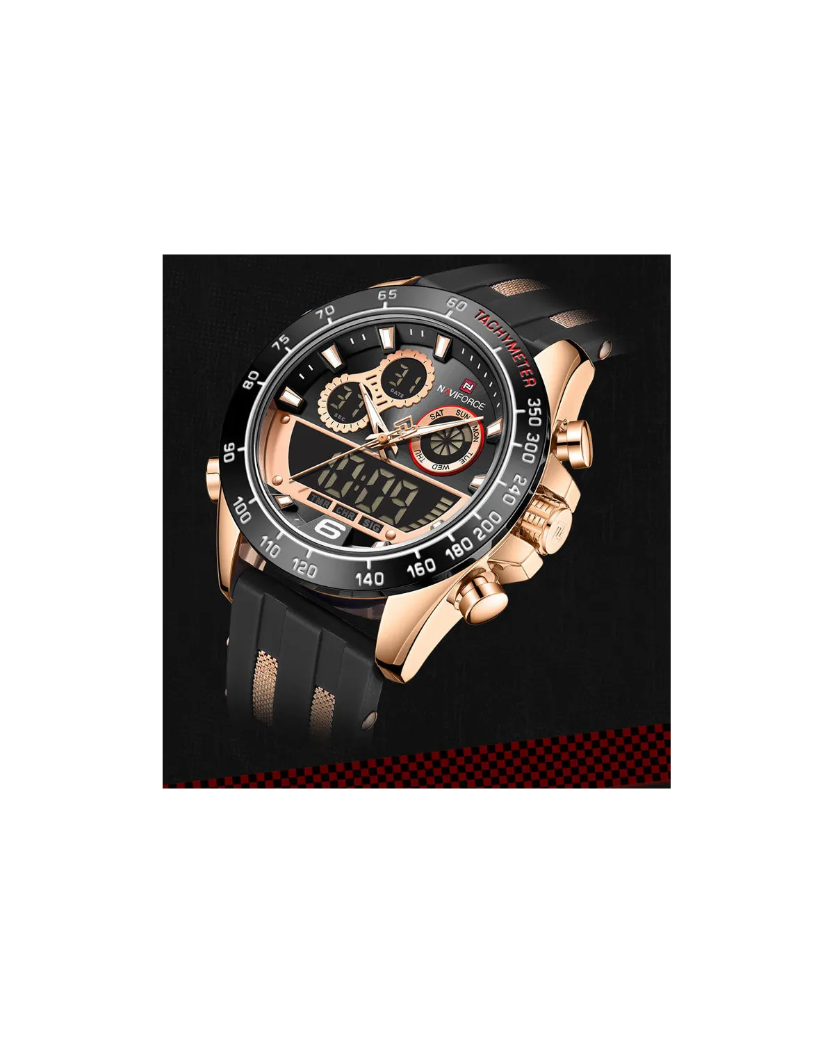 ZEGAREK MĘSKI NAVIFORCE NF9188T - (zn121d) + BOX