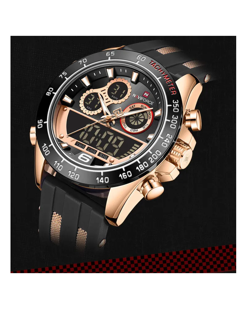 ZEGAREK MĘSKI NAVIFORCE NF9188T - (zn121d) + BOX