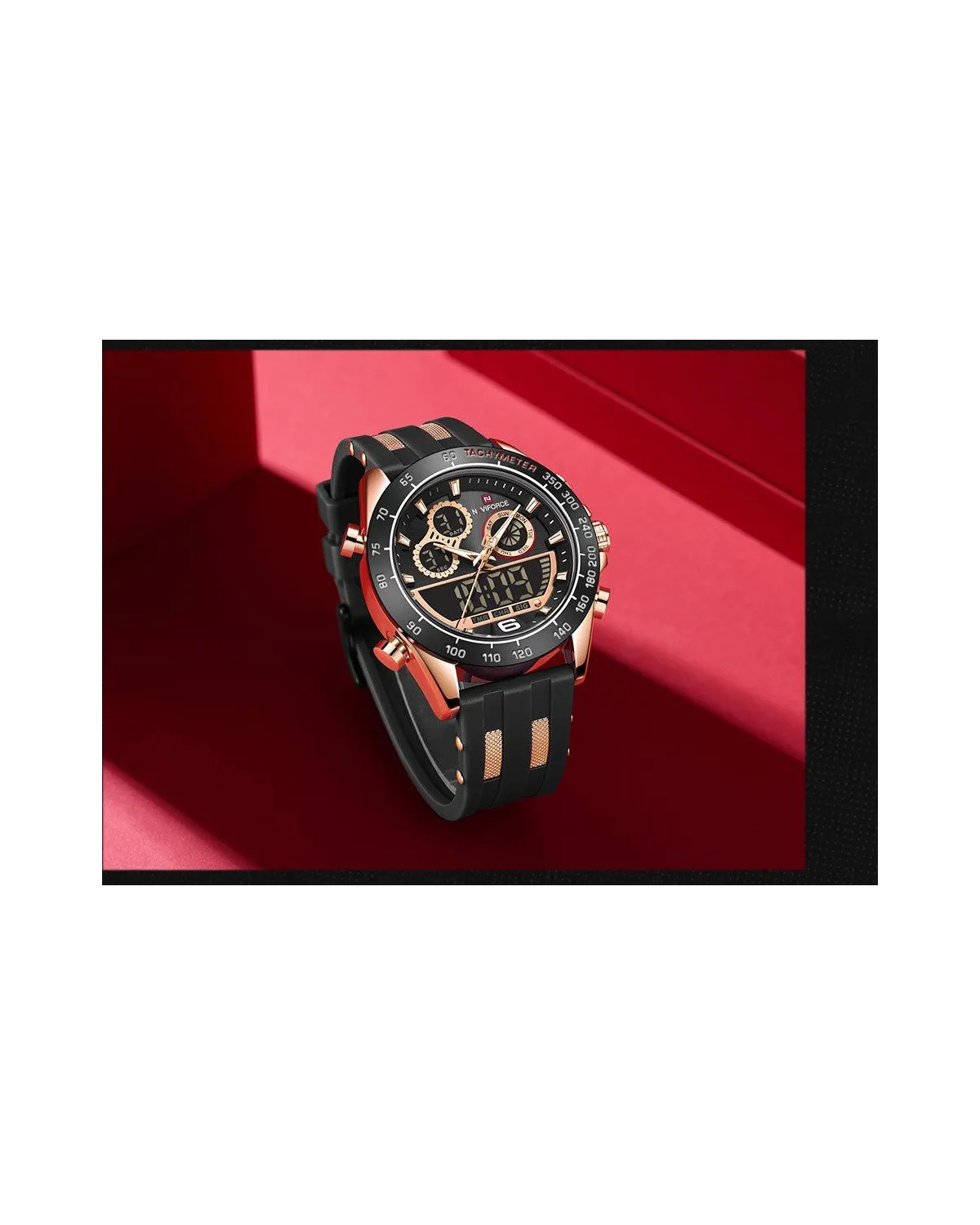 ZEGAREK MĘSKI NAVIFORCE NF9188T - (zn121d) + BOX