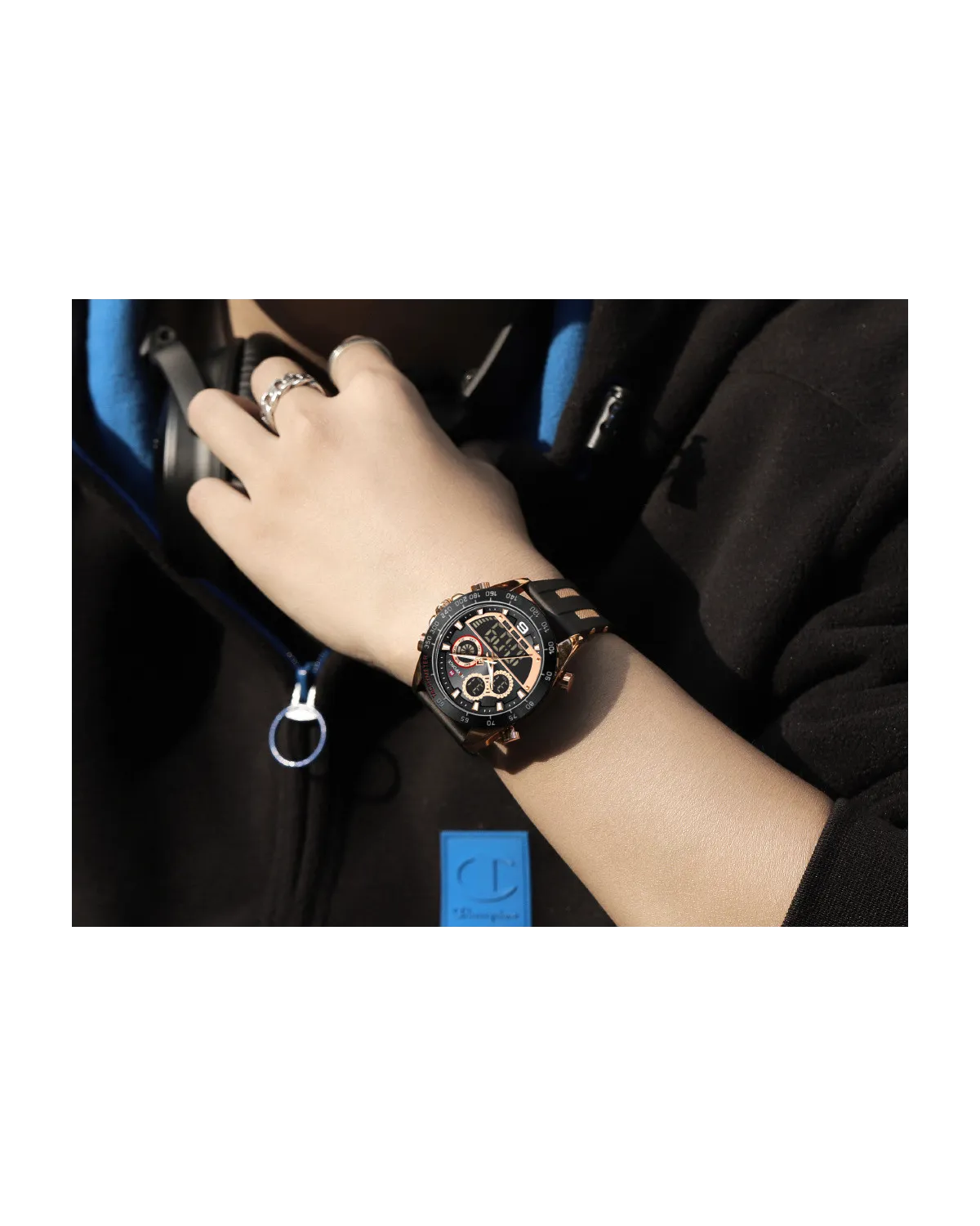 ZEGAREK MĘSKI NAVIFORCE NF9188T - (zn121d) + BOX