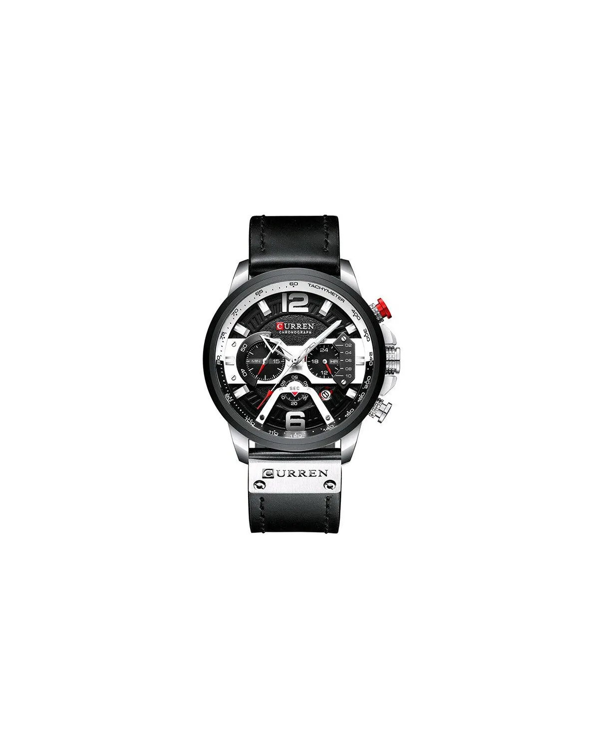 ZEGAREK MĘSKI CURREN 8329 (zc027a) - CHRONOGRAF + BOX