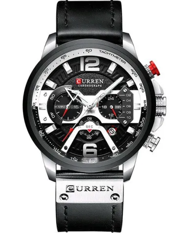 ZEGAREK MĘSKI CURREN 8329 (zc027a) - CHRONOGRAF + BOX