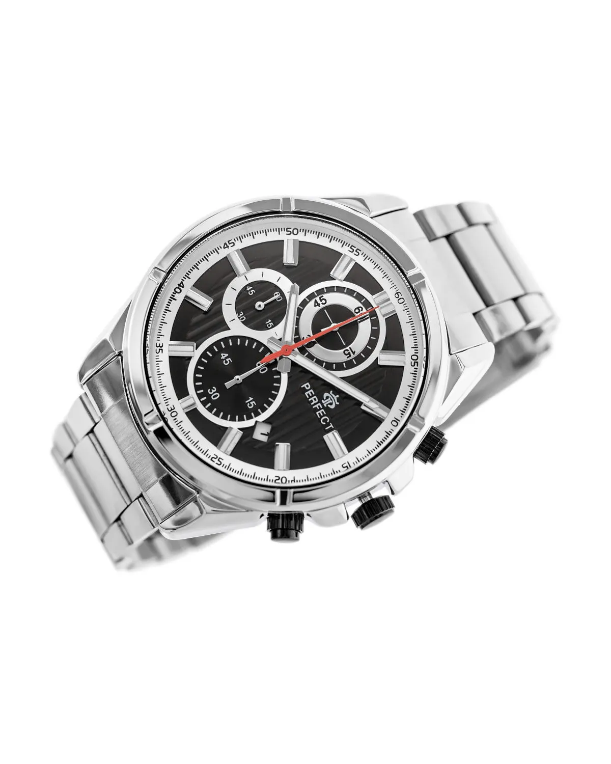 ZEGAREK MĘSKI PERFECT CH03M - CHRONOGRAF (zp358a) + BOX ZEGAREK MĘSKI PERFECT CH03M - CHRONOGRAF (zp358a) + BOX
