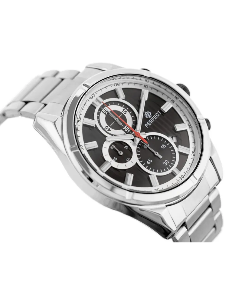 ZEGAREK MĘSKI PERFECT CH03M - CHRONOGRAF (zp358a) + BOX ZEGAREK MĘSKI PERFECT CH03M - CHRONOGRAF (zp358a) + BOX