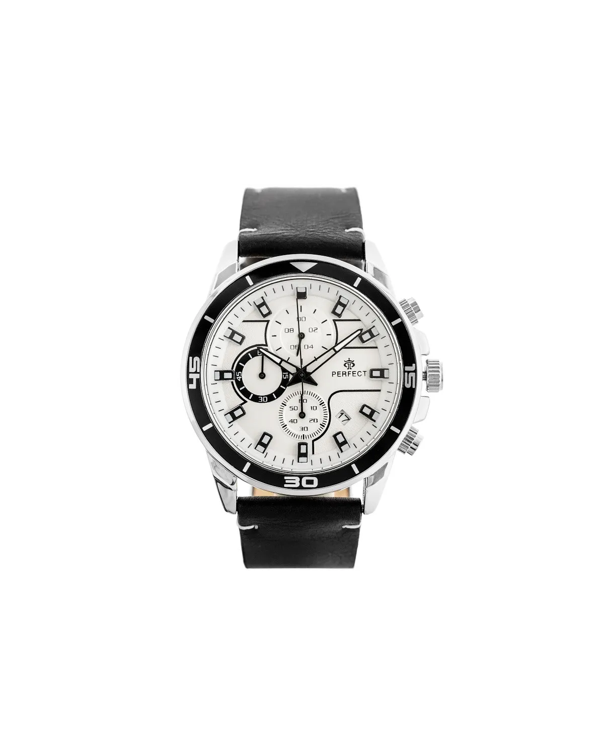 ZEGAREK MĘSKI PERFECT CH02L - CHRONOGRAF (zp351a) + BOX