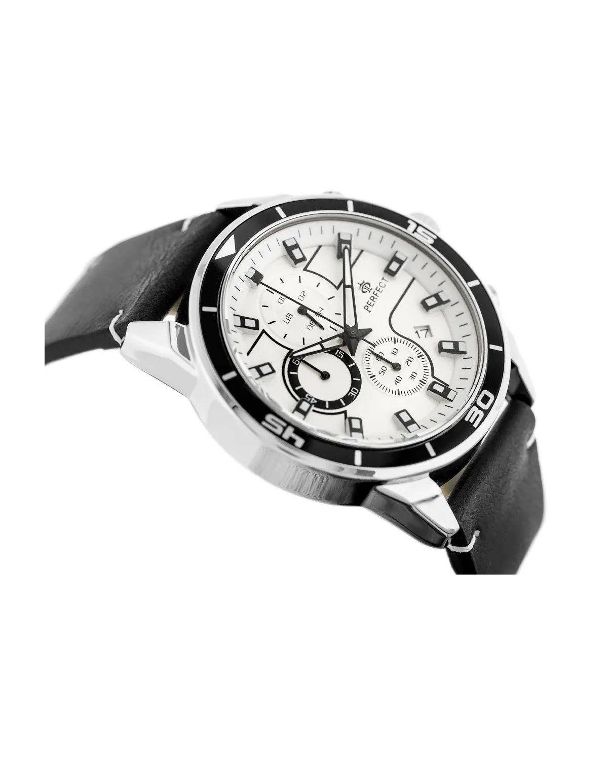 ZEGAREK MĘSKI PERFECT CH02L - CHRONOGRAF (zp351a) + BOX