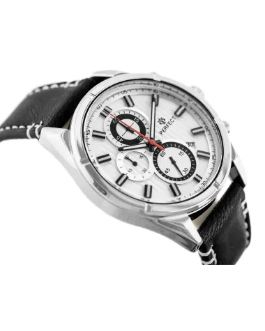 ZEGAREK MĘSKI PERFECT CH03L - CHRONOGRAF (zp352a) + BOX