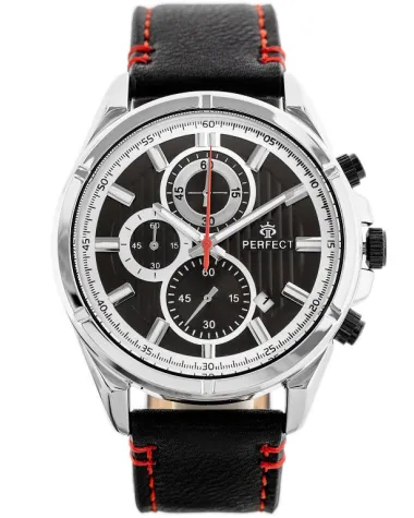 ZEGAREK MĘSKI PERFECT CH03L - CHRONOGRAF (zp352b) + BOX