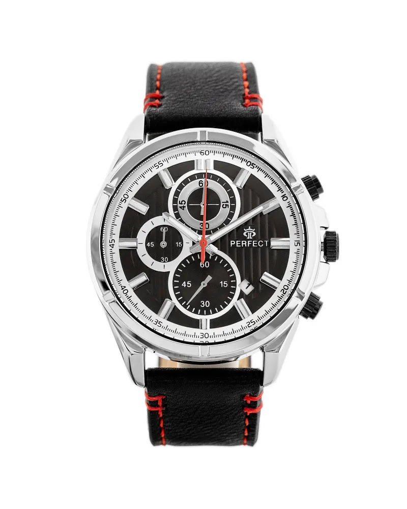ZEGAREK MĘSKI PERFECT CH03L - CHRONOGRAF (zp352b) + BOX ZEGAREK MĘSKI PERFECT CH03L - CHRONOGRAF (zp352b) + BOX