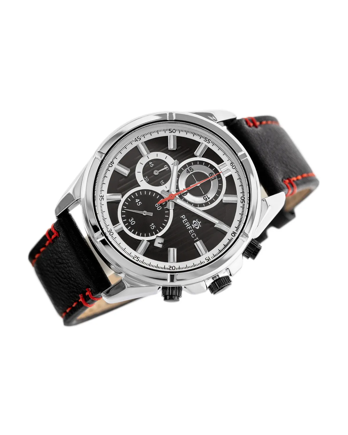 ZEGAREK MĘSKI PERFECT CH03L - CHRONOGRAF (zp352b) + BOX ZEGAREK MĘSKI PERFECT CH03L - CHRONOGRAF (zp352b) + BOX