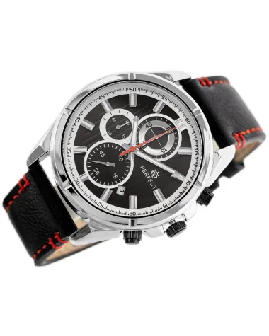 ZEGAREK MĘSKI PERFECT CH03L - CHRONOGRAF (zp352b) + BOX ZEGAREK MĘSKI PERFECT CH03L - CHRONOGRAF (zp352b) + BOX