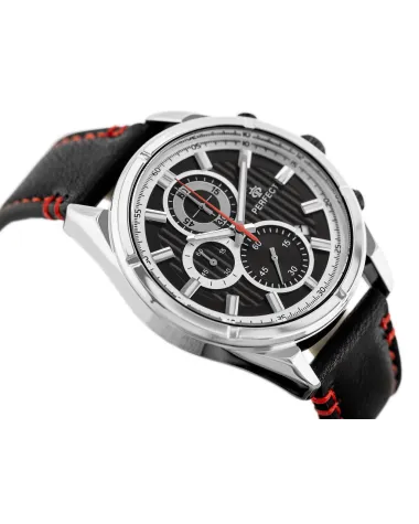 ZEGAREK MĘSKI PERFECT CH03L - CHRONOGRAF (zp352b) + BOX ZEGAREK MĘSKI PERFECT CH03L - CHRONOGRAF (zp352b) + BOX