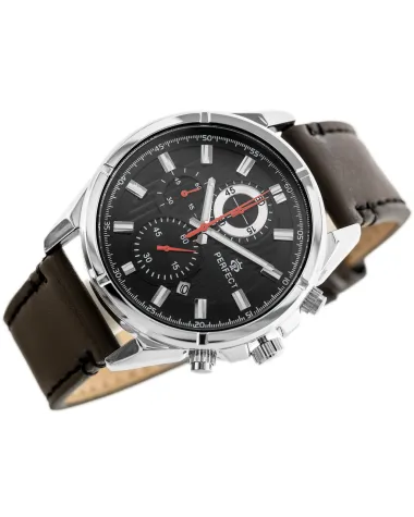 ZEGAREK MĘSKI PERFECT CH03L - CHRONOGRAF (zp352c) + BOX
