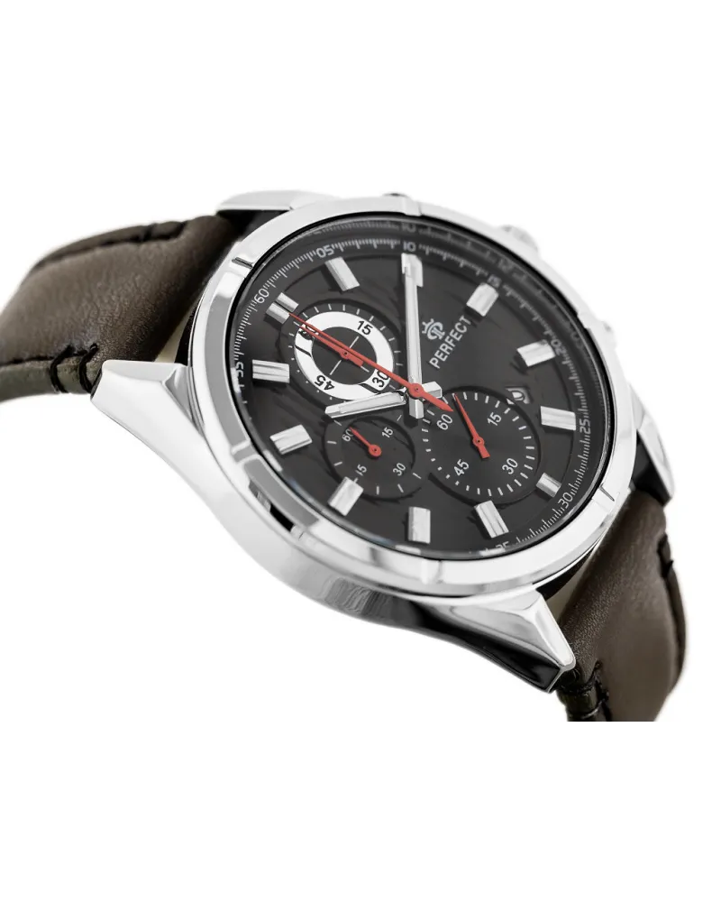 ZEGAREK MĘSKI PERFECT CH03L - CHRONOGRAF (zp352c) + BOX
