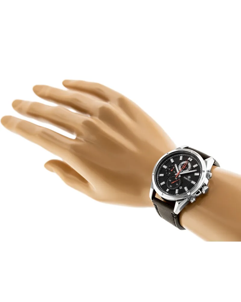 ZEGAREK MĘSKI PERFECT CH03L - CHRONOGRAF (zp352c) + BOX