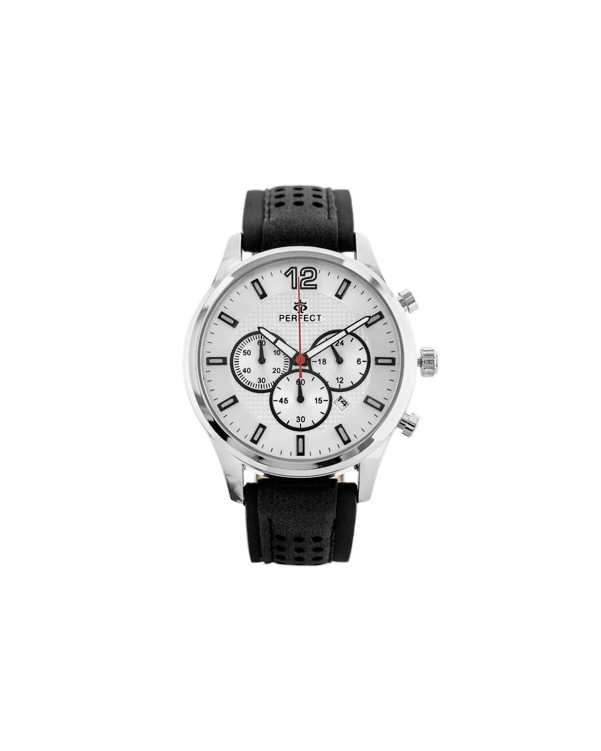 ZEGAREK MĘSKI PERFECT CH01L - CHRONOGRAF (zp354a) + BOX