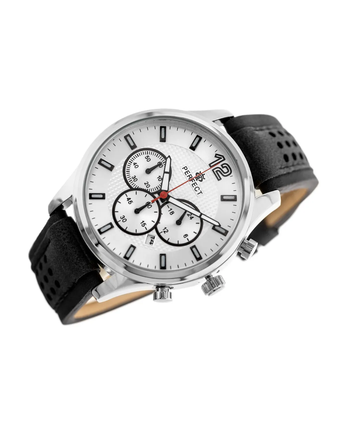 ZEGAREK MĘSKI PERFECT CH01L - CHRONOGRAF (zp354a) + BOX