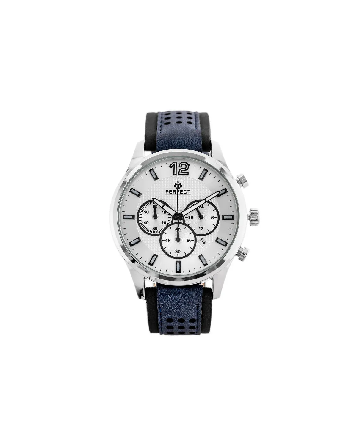 ZEGAREK MĘSKI PERFECT CH01L - CHRONOGRAF (zp354b) + BOX