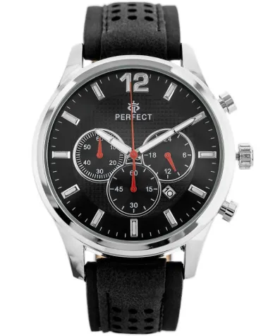 ZEGAREK MĘSKI PERFECT CH01L - CHRONOGRAF (zp354d) + BOX