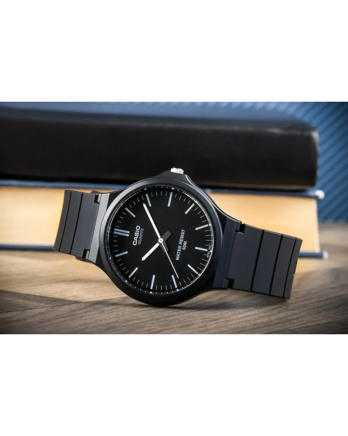 ZEGAREK MĘSKI CASIO MW-240-1E (zd166b) - KLASYKA + BOX