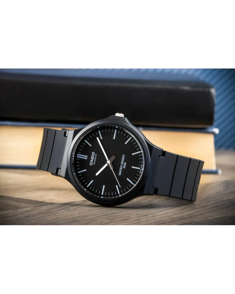 ZEGAREK MĘSKI CASIO MW-240-1E (zd166b) - KLASYKA + BOX