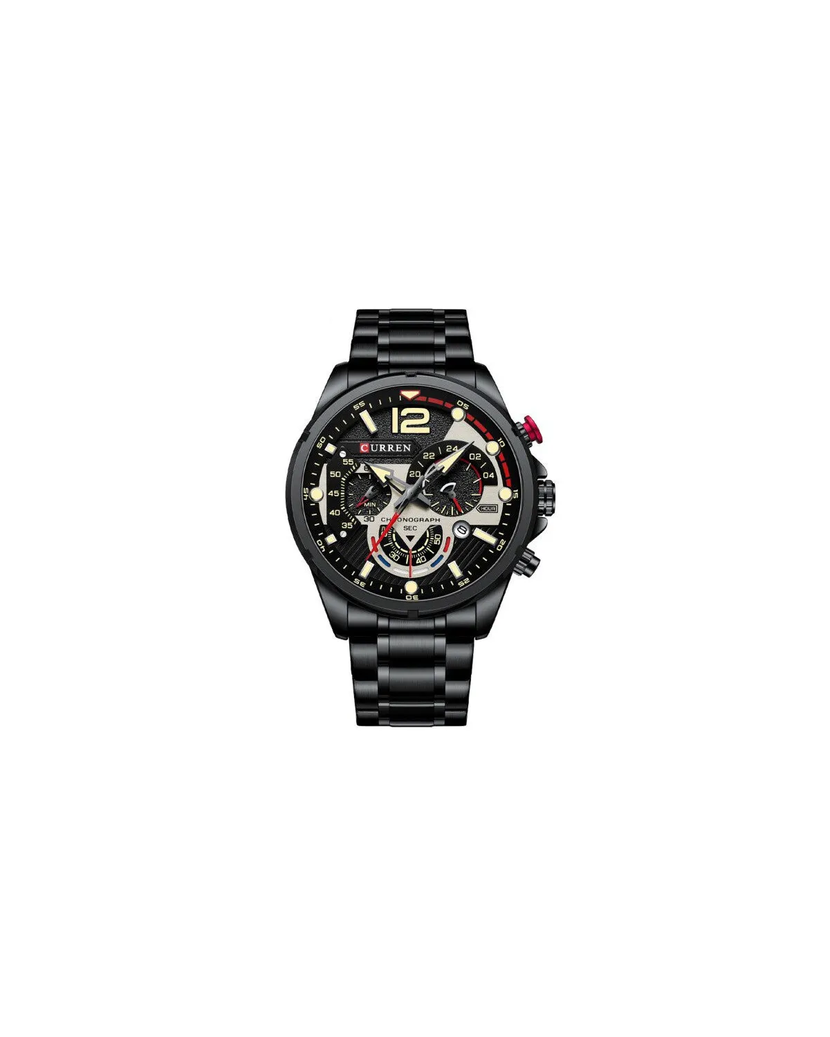 ZEGAREK MĘSKI CURREN 8395 (zc019b) - CHRONOGRAF