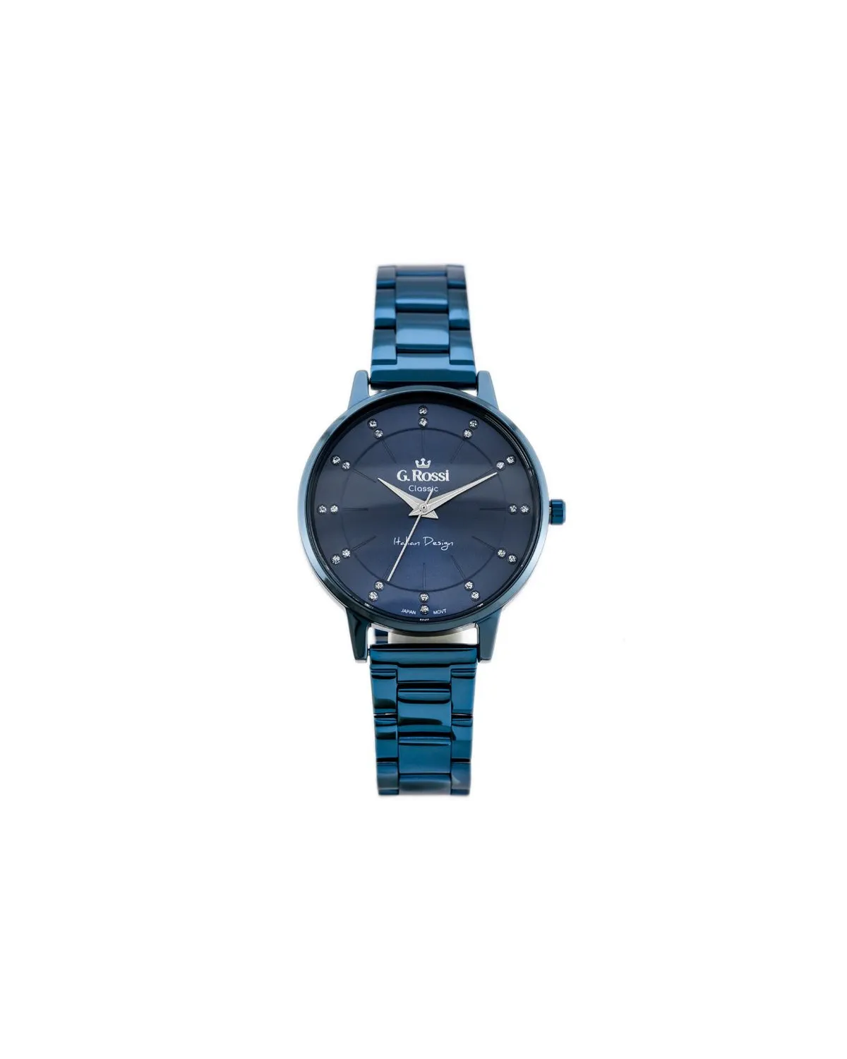 ZEGAREK G. ROSSI - C11715B-6F1 (zg777e) blue + BOX