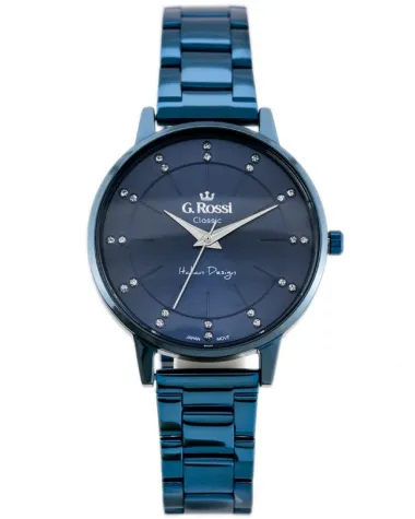 ZEGAREK G. ROSSI - C11715B-6F1 (zg777e) blue + BOX