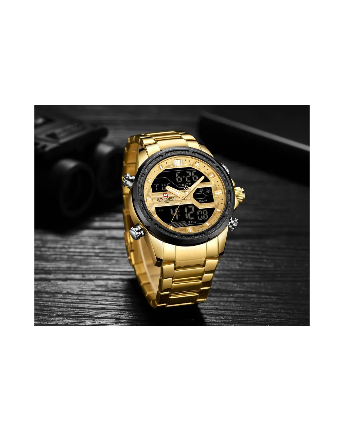 ZEGAREK MĘSKI NAVIFORCE - NF9138S (zn096d) + BOX