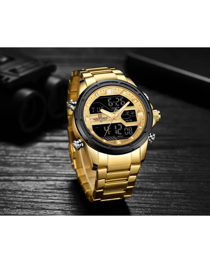 ZEGAREK MĘSKI NAVIFORCE - NF9138S (zn096d) + BOX