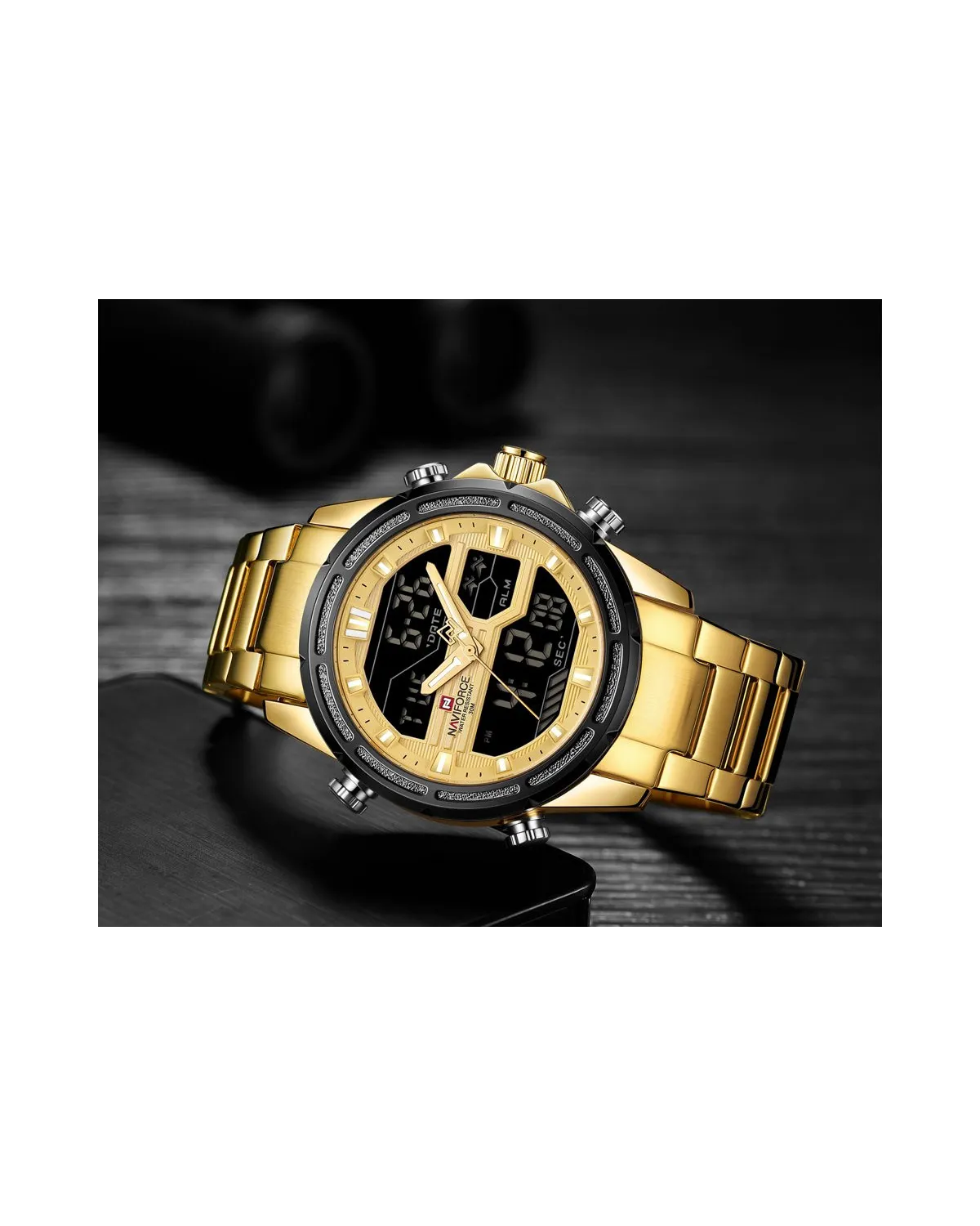 ZEGAREK MĘSKI NAVIFORCE - NF9138S (zn096d) + BOX