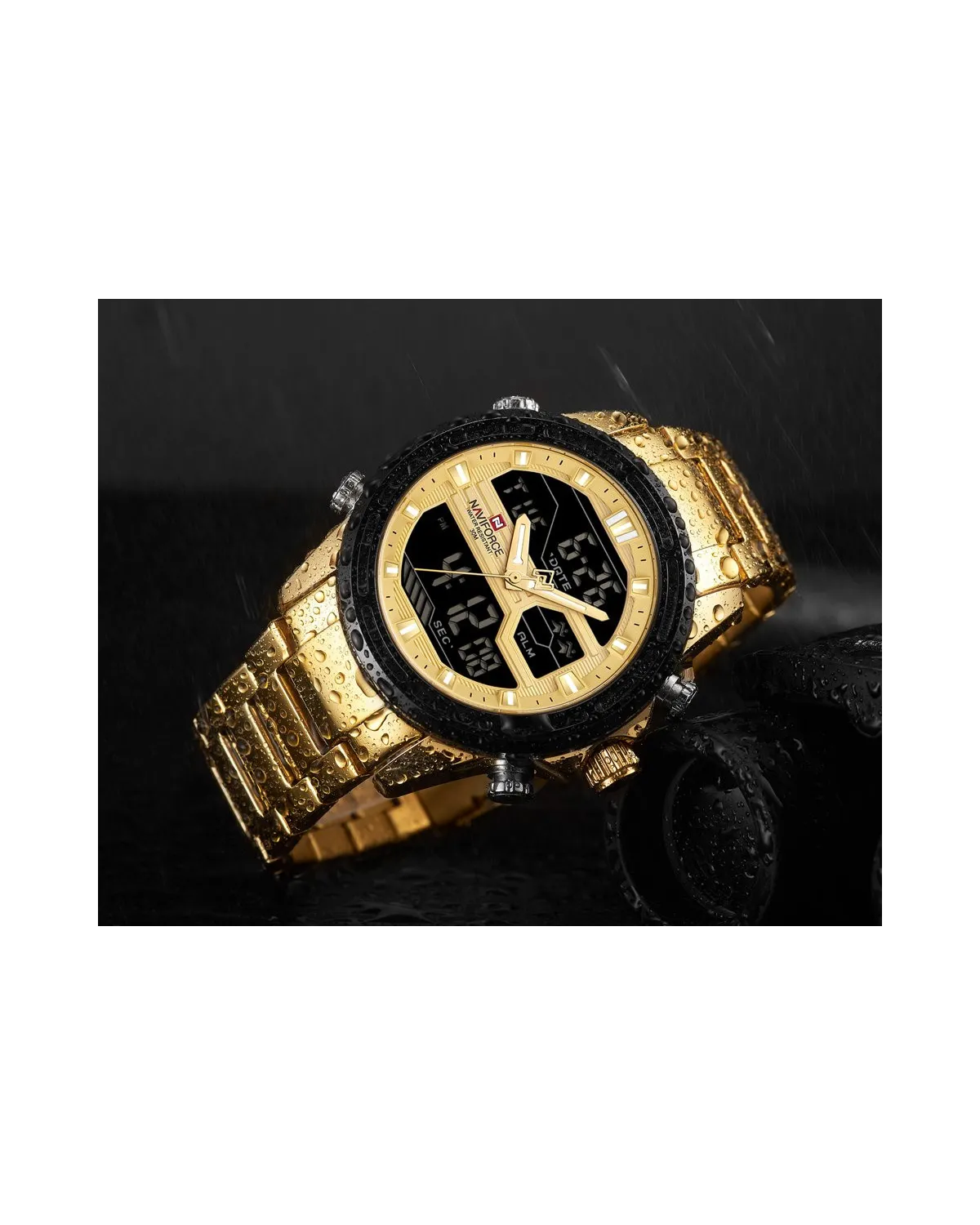 ZEGAREK MĘSKI NAVIFORCE - NF9138S (zn096d) + BOX