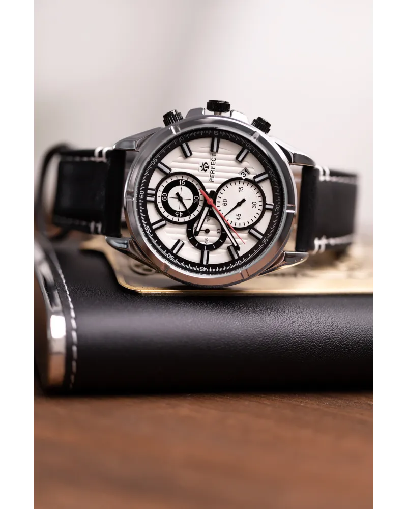 ZEGAREK MĘSKI PERFECT CH03L - CHRONOGRAF (zp352e) + BOX