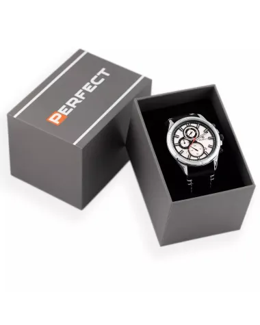 ZEGAREK MĘSKI PERFECT CH03L - CHRONOGRAF (zp352e) + BOX