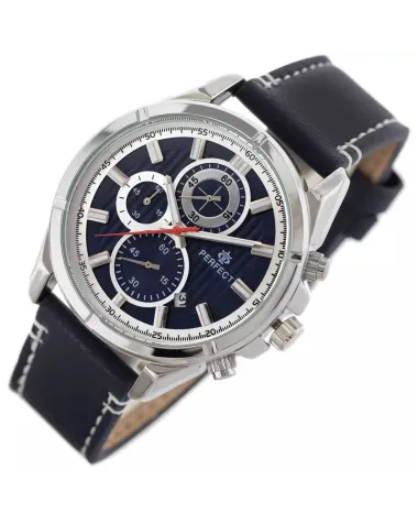 ZEGAREK MĘSKI PERFECT CH03L - CHRONOGRAF (zp352f) + BOX