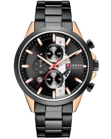 ZEGAREK MĘSKI CURREN 8325 (zc021b) - CHRONOGRAF