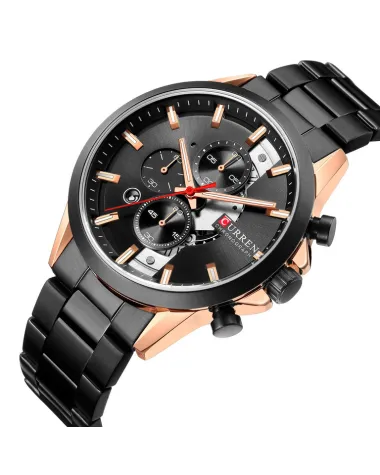 ZEGAREK MĘSKI CURREN 8325 (zc021b) - CHRONOGRAF