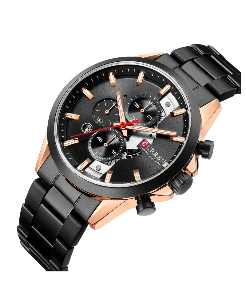 ZEGAREK MĘSKI CURREN 8325 (zc021b) - CHRONOGRAF