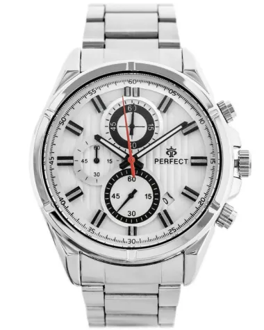 ZEGAREK MĘSKI PERFECT CH03M - CHRONOGRAF (zp358b) + BOX